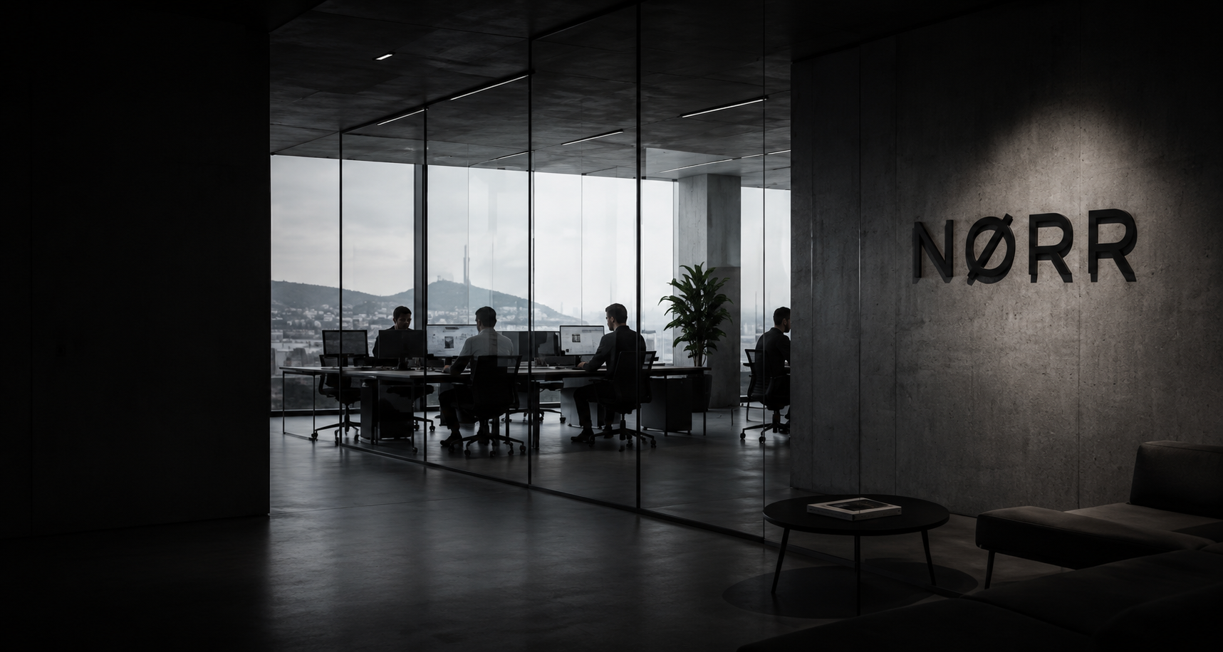 NØRR office — modern Nordic workspace