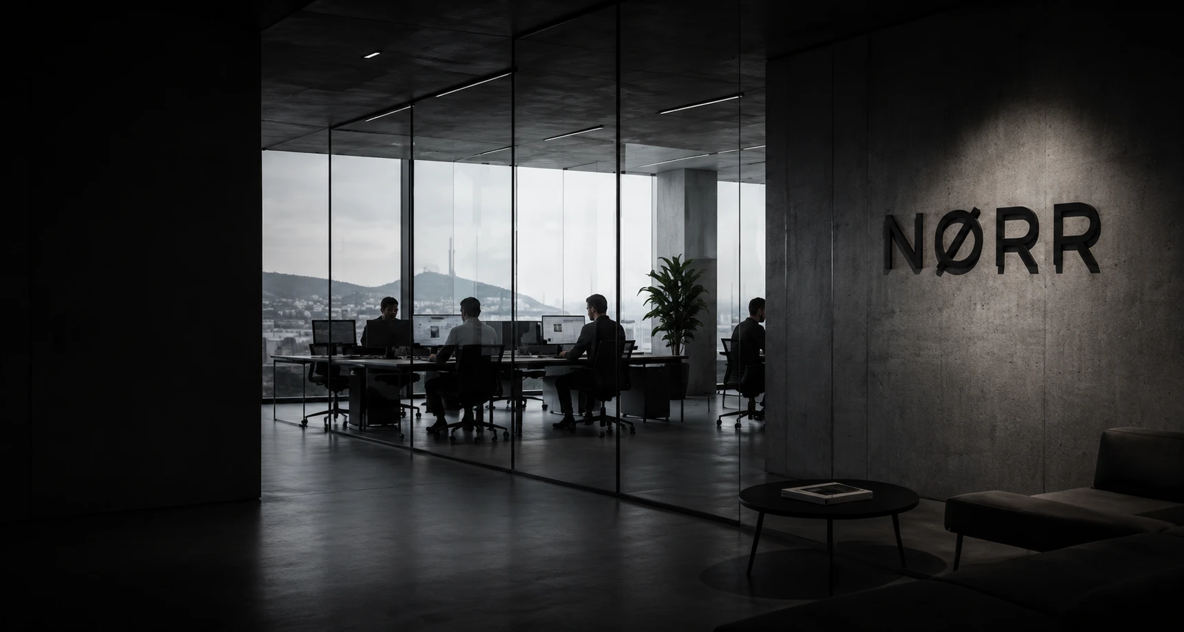 NØRR office — modern Nordic workspace